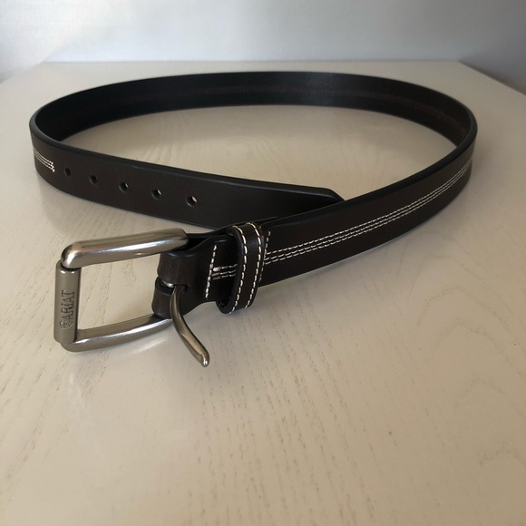 Ariat Accessories Nwot Mens Ariat Dark Brown Belt Size 42 Waist